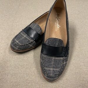 LifeStride Black and Gray Loafers shoes women’s size 8